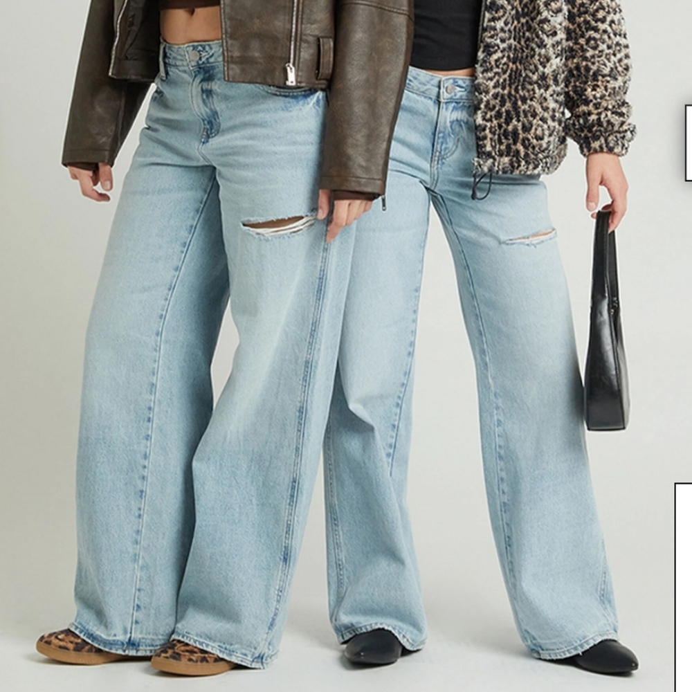 Pacsun Casey Low Rise Baggy 29 Ultra Flattering Fit! Cutest Baggy Jeans! - Picture 4 of 11